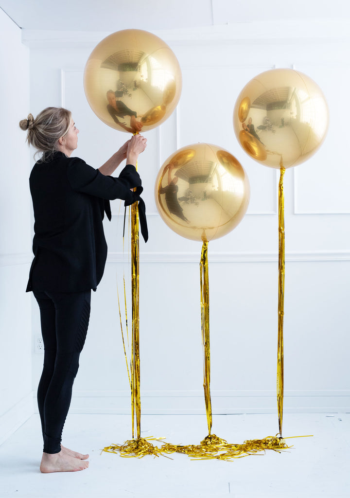 2024 Orbz Column Set in Gold – Sparky's Balloons