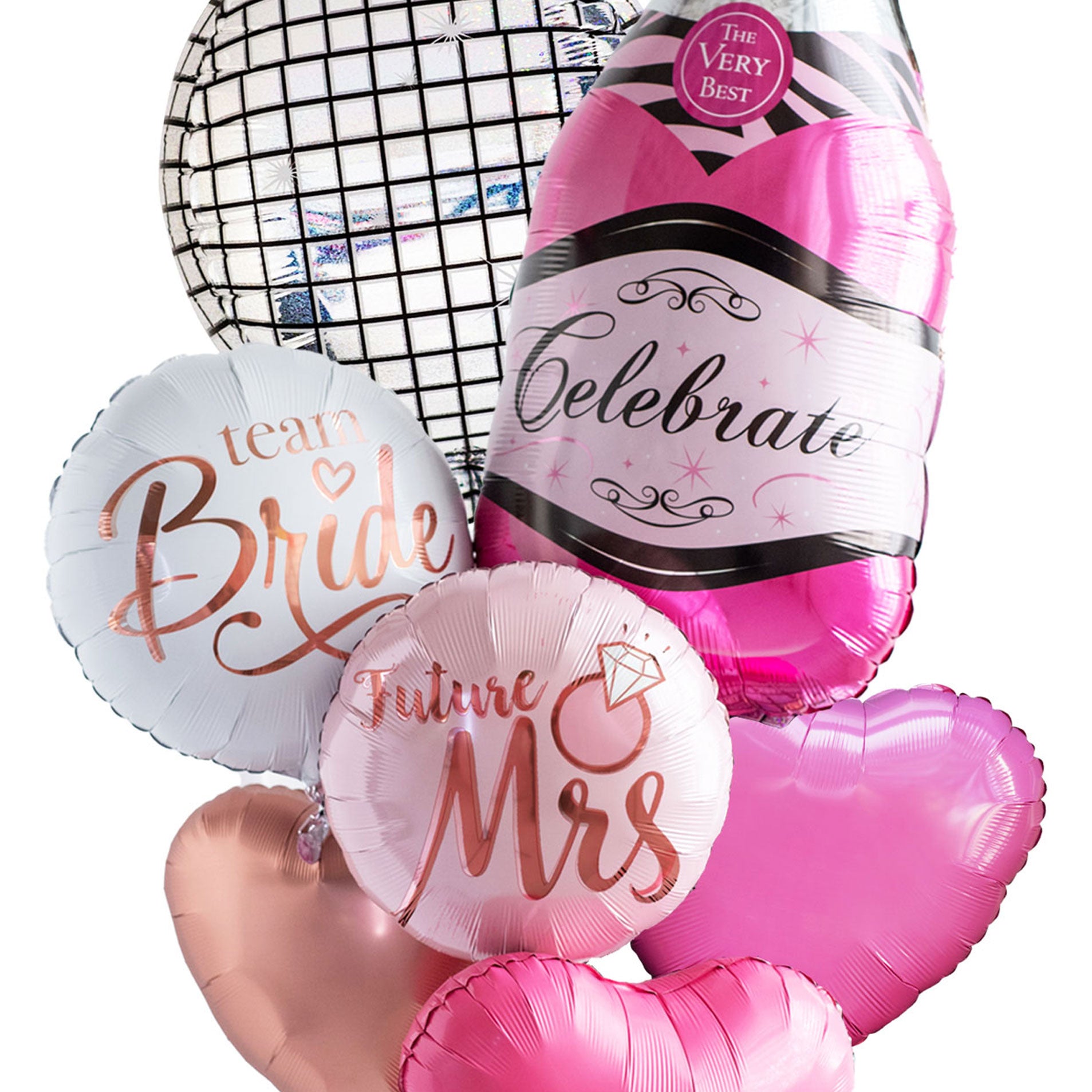 Bachelorette Balloon Bouquet | Luft Balloon | Solid Color Balloons Chicago