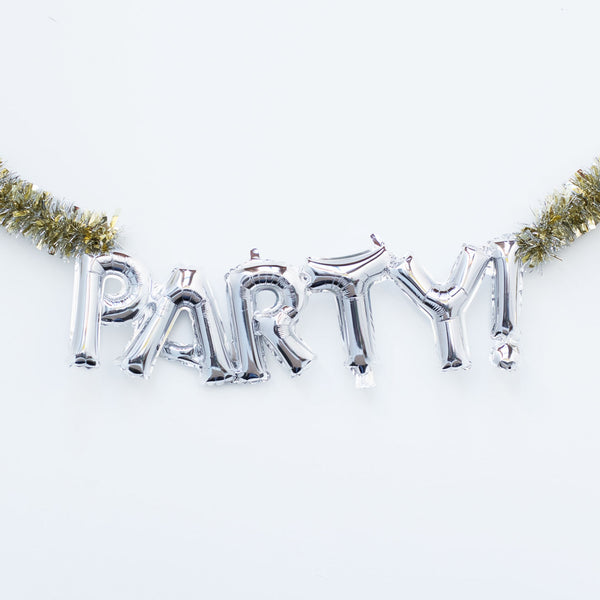 Silver Party Garland