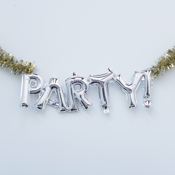 Silver Party Garland