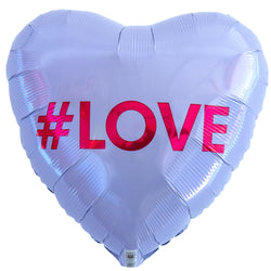 18" Conversation Heart - #Love